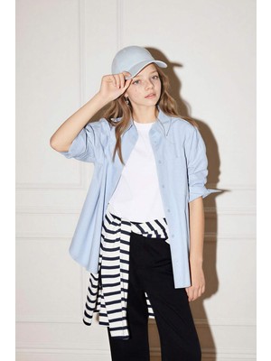 DeFacto Oxford 2'li Uzun Kollu Gömlek Kız Çocuk G7382A826SP