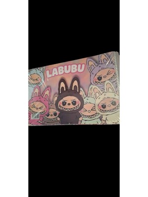 Labubu Orta Boy Resim Defteri Sticker Hediyeli