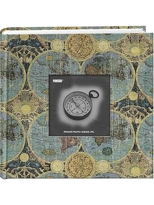 SHC4200 Foto Alben DA-200MAP/G 200-POCKET Fotoalbum Mit Bedruckt Cover, Globes