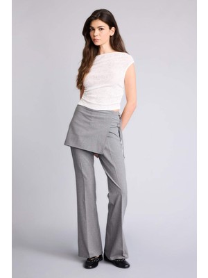 DeFacto Flare Fit Normal Bel Standart Boy Pantolon G9501AX26SP