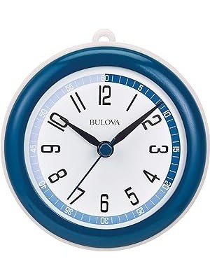 SHC4200 Bulova Clocks Model C4882 Duş Mate, Küçük, ve Beyaz