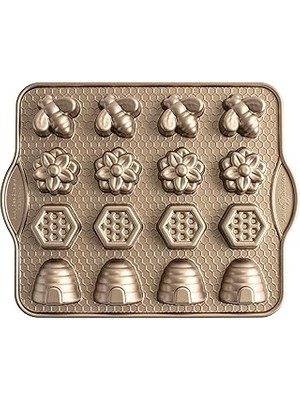 SHC4200 Nordic Ware Meşgul Arı Bitelet Tavası, Şekerleme, 1.75 Bardak