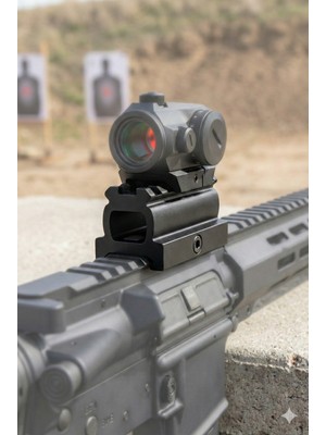 Bosile Profesyonel Metal Ray Yükseltici 22MM - Dürbün, Reddot ve Fener Bağlantı Adaptörü (5 Slot)