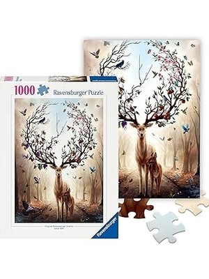 SHC4200 Ravensburger 1000P Puzzle Büyülü Geyik, Yapboz