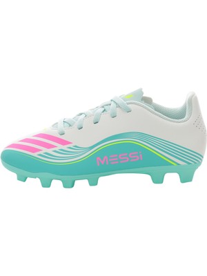 AJQ0950 Adidas F50 Messı Club Fg-Mg J &amp;ccedil;ocuk Spor Ayakkabı Beyaz