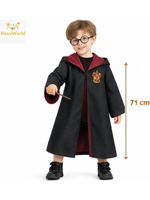 NW NessiWorld Bebek Kostüm Seti – Asa Gözlük Pelerin 71 cm (2-4 Yaş)