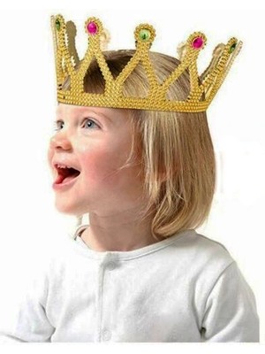 Kraliçe Tacı Altın Renk