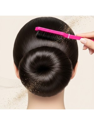 Ttt Plastik Saplı Topuz Tarağı