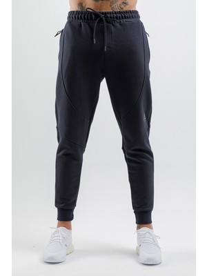 Airlife Fleece Erkek Içi Yünlü Hafif Slim Eşofman Altı Lacivert