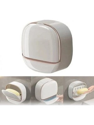 Uslucan Alışveriş Drenaj Hazneli Kapaklı Katı Sabunluk