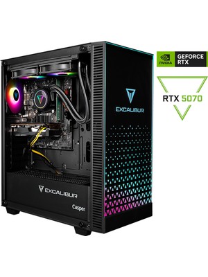 Casper Excalibur E65H.245K-BX70A-0RD Core Ultra 5-245KF 16GB 2TB RTX 5070 W11H