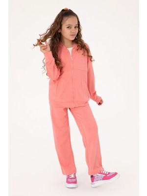 U.S. Polo Assn. Kız Çocuk Neon Pembe Eşofman Altı 50317877-VR105