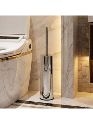 System Banyo Tuvalet Fırçalığı Krom Renk (BA4004 009 Cr)