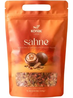 Konak Sahne Karamelize Bisküvili Sütlü Çikolata 500 gr