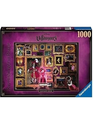 SHC4200 Ravensburger Villainous Captain Hook Yapboz, 1000 Parça