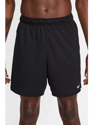 Nike Totality Breathe Dri Fit 7" Unlined Versatile Short Erkek 18CM Antrenman Şortu Siyah