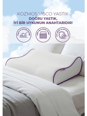 Days In Colours Kozmos Ortopedik Visco Boyun Destekli Yastık
