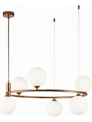 Ronisu Aydınlatma Claudia 6'lı Sarkıt Avize Ra-Avz- 6812-45-39