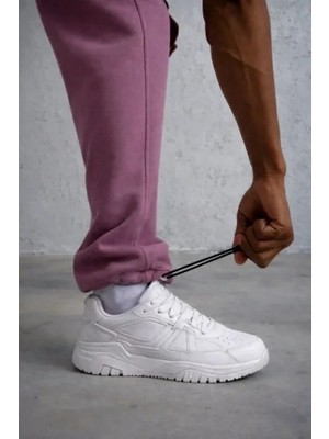 Uslucan Alışveriş Erkek Baggy Alt Eşofman - Gül Kurusu