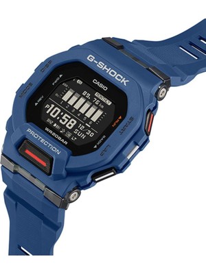 Casio GBD-200-2DR G-Shock Erkek Kol Saati Lacivert Kasa ve Kordon ile Suya Dayanıklı Dijital