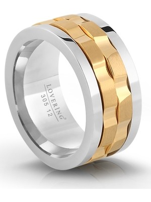 Lovering LVR305E Erkek Çelik Yüzük