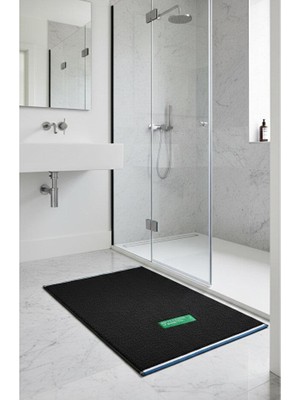 Benetton Home United Colors Of Benetton %100 Pamuk Siyah 50X80 cm Banyo Paspas Havlu