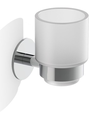 Decor Walther Basic Sk Diş Fırçalık, Yapışkanlı - Krom