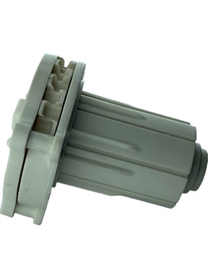 MorPerde 45'lik Motorlu Perde Kare Pimli Krem Manuel Zincir Mekanizma