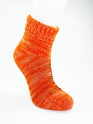 İlk El Grup Ieg™ El Örgüsü Kışlık Şık Kadın Yün Patik D14