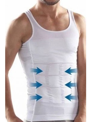 İlk El Grup Ieg™ Korseli Erkek Atlet - 500 Beyaz