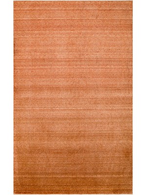 Cool Halı Silva Turuncu Düz Renk El Dokuma Modern Doğal Elyaf Iplik Giyinme Salon Ev Oturma Yatak Odası Halısı