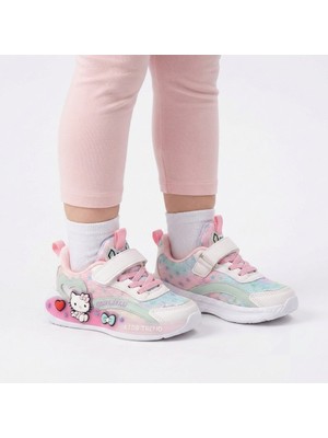 öztürk Tom Wins Cırtlı Fileli Kedi Kalp Figür Aksesuarlı Hafif Günlük Çocuk Spor Ayakkabı SUPER-100