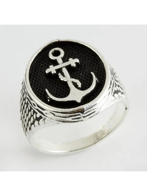 İlk El Grup Ieg™ Çapa Metal Erkek Yüzük