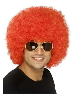 İlk El Grup Ieg™ Kabarık Bonus Peruk Saç - Turuncu