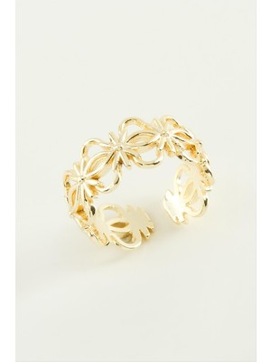 İlk El Grup Ieg™ Çiçek Metal Yüzük