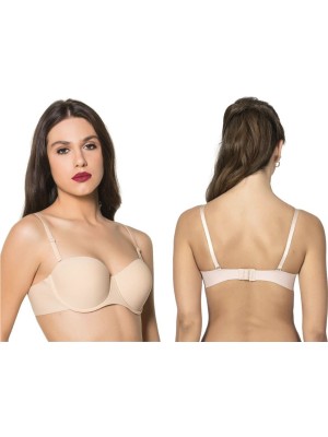 Belvü Straples Lazer Kesim Içi Boş Sütyen 1189