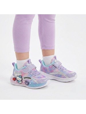öztürk Tom Wins Cırtlı Fileli Kedi Kalp Figür Aksesuarlı Hafif Günlük Çocuk Spor Ayakkabı SUPER-100
