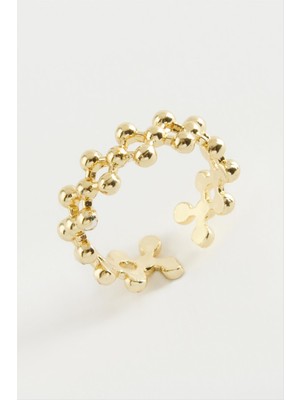 İlk El Grup Ieg™ Zikzak Top Metal Yüzük