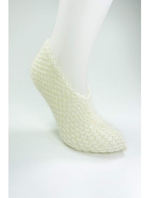 İlk El Grup Ieg™ El Örgüsü Kışlık Şık Kadın Yün Patik D5