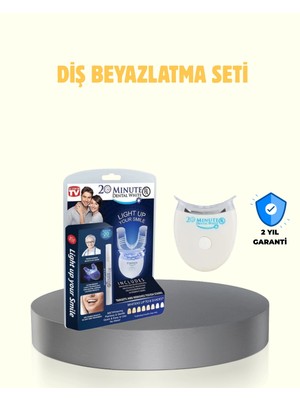 Eco Lounge LED Işıklı Profesyonel Diş Beyazlatma Seti