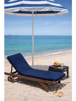 Miespiga %100 Pamuk 190X73 Plaj Şezlong Havlusu