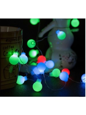 5m 28 LED Rgb Işık Şeffaf Kablo Fişli Eklemeli