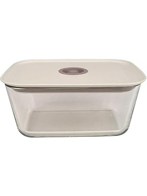 SHC4200 Neoflam Fika Clik Bej Dikdörtgen Saklama Kabı 1380 ml