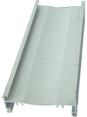 MorPerde Stor Perde Geniş Kasa Beyaz Alüminyum Montaj Profili