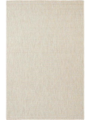 Cool Halı Milano Krem Bej Hasır Bohem Leke Tutmaz Kesme Düz Renk Rustik Balkon Ev Mutfak Oturma Odası Halısı