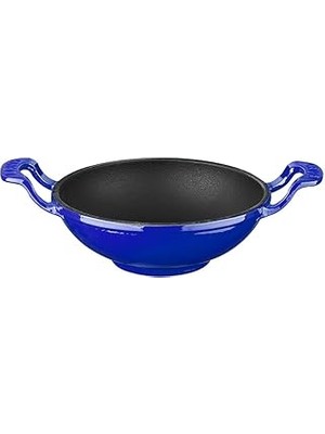 SHC4200 Lava Döküm Mini Wok Yekpare Kulplu Çap 16CM