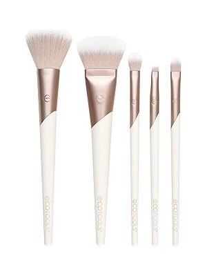 SHC4200 Ecotools Luxe Elegance Profesyonel Yüz Makyajı ve Fondöten Seti, Yüz, Yanak ve Göz Ma