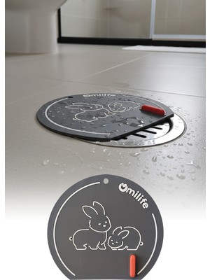 Omilife Banyo ve Mutfak Lavabo Koku Önleyici Gider Koruyucu Silikon Sızdırmaz Ped