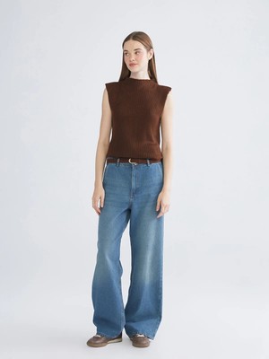 Lc Waikiki Yeni Sezon Wideleg Kadın Jean Pantolon