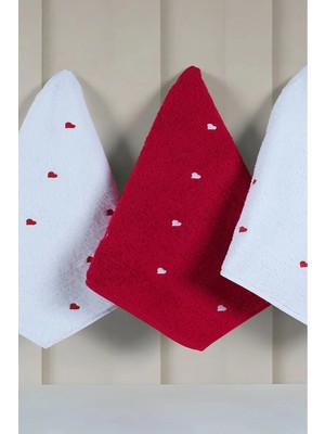 Lera 4'lü 30X50 Havlu Seti El Yüz Mutfak Havlusu | %100 Pamuk - Hızlı Kuruyan - Yumuşak